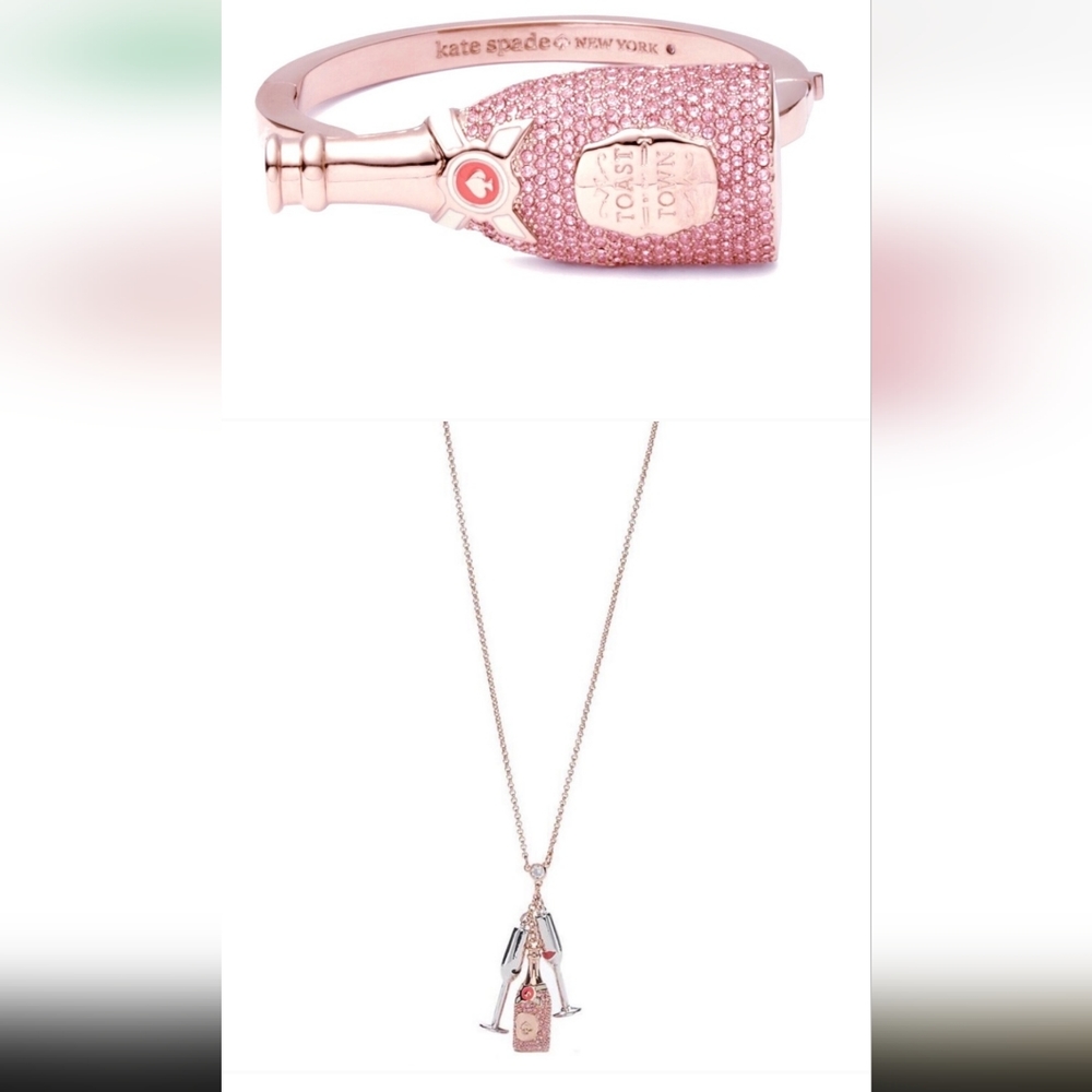 Kate Spade ♠️Make Magic Champagne Jewelry❤️🍾🍷🍷🎉